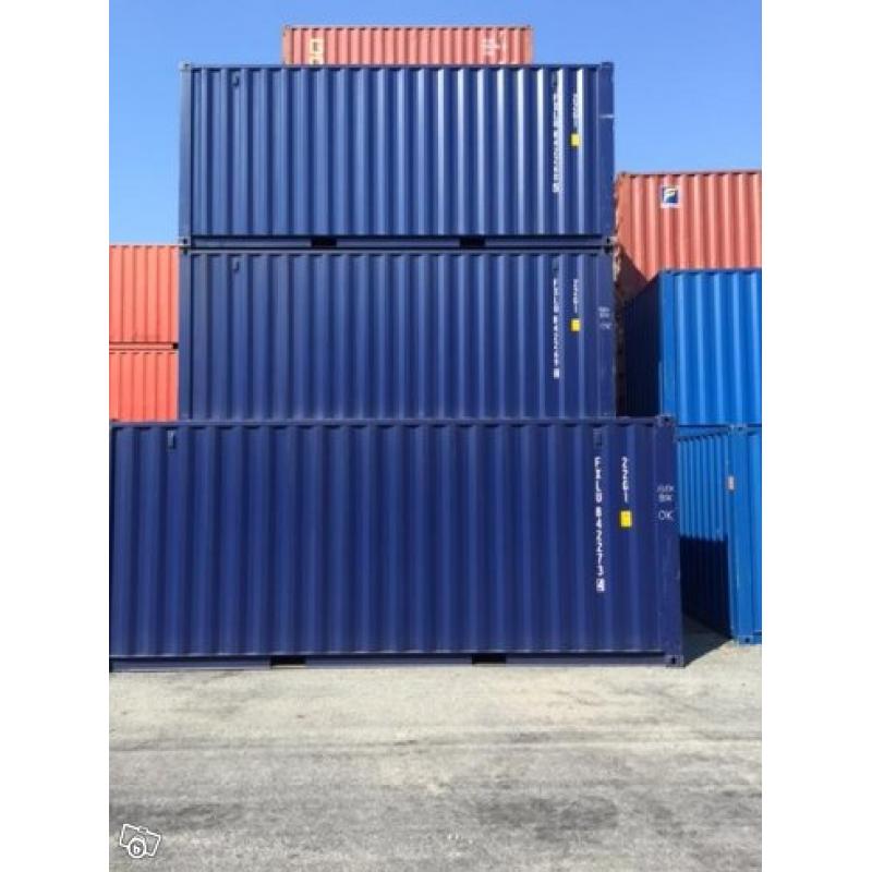 Nya och begagnade 6-40ft containers